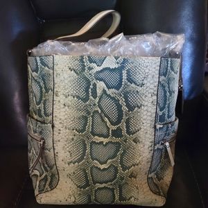 Vince Camuto Snake-print Purse